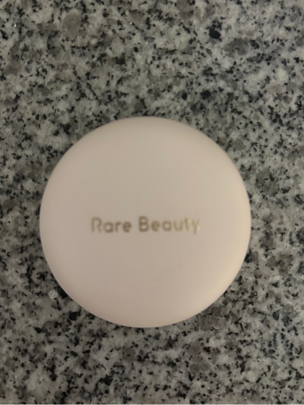Rare Beauty Compact in Pale Pink with Gold Logo shade HOPE